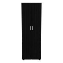 Load image into Gallery viewer, Wood Corner Accent Chest (732030) - Black