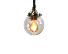 Load image into Gallery viewer, Sputnik Eight Light Metal Chandelier With Shades - Silver