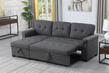 Load image into Gallery viewer, Lucca - Reversible Sleeper Sectional Sofa With Storage Chaise