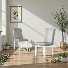 Load image into Gallery viewer, Upholstered Dining Chair With High Back Design (Set of 2)