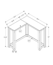Load image into Gallery viewer, Corner Accent Console Table For Entryway, Unique Design Contemporary & Modern