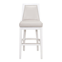 Load image into Gallery viewer, Modern Swivel Stool With Tall Back