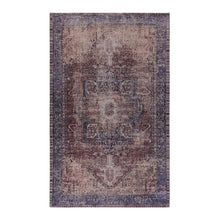 Load image into Gallery viewer, Maval - 3' X 5' Washable Area Rug - Burgundy