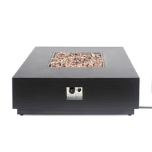 Load image into Gallery viewer, Modern Square Fire Pit With 50,000 Btu