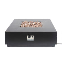 Load image into Gallery viewer, Modern Square Fire Pit With 50, 000 Btu
