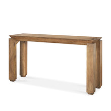 Load image into Gallery viewer, 60" Solid Wood Console Table - Brown