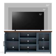 Load image into Gallery viewer, TV Stand Console & Cable Management