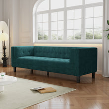 Load image into Gallery viewer, 3 Seater Upholstered Tufted Sofa
