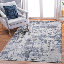 Load image into Gallery viewer, Payas - 6' X 9' Abstract Area Rug - Gray / Denim
