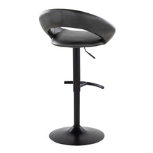 Load image into Gallery viewer, Posh - Contemporary Adjustable Barstool With Swivel & Rounded T Footrest (Set of 2)