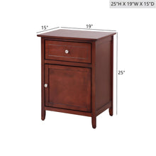 Load image into Gallery viewer, 1 Drawer / 1 Door Nightstand