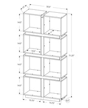 Load image into Gallery viewer, Bookshelf, Bookcase, Etagere, 5 Tier, For Office, Contemporary & Modern - White