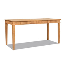 Load image into Gallery viewer, Dumont - Modern Farmhouse 1 Drawer Fluted Home Office Writing Desk - Natural Blonde