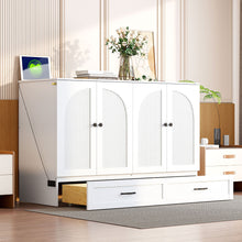 Load image into Gallery viewer, Murphy Bed With Large Drawers