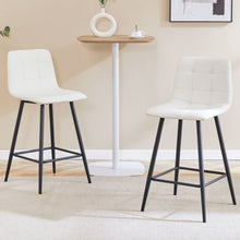 Load image into Gallery viewer, Bar Chair Set Comfortable With Metal Legs And Ergonomic Design