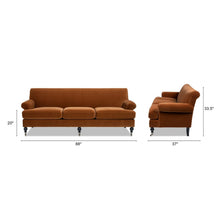 Load image into Gallery viewer, Alana Lawson - Modern Three Cushion Tightback Sofa