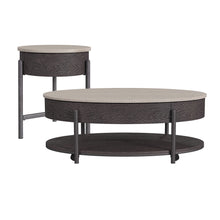 Load image into Gallery viewer, Nica - 2 Piece Occasional Table Set - White / Dark Espresso