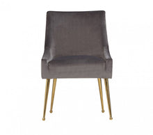 Load image into Gallery viewer, Rosegold Dining Chairs (Set of 2) - Gray / Rose