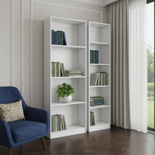 Load image into Gallery viewer, Nine Tier Modular Bookcase (Set of 2) (546623) - White