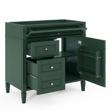Load image into Gallery viewer, Bathroom Vanity With 2 Drawers And Tip-Out Drawer, Storage Cabinet