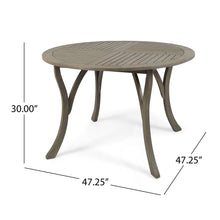 Load image into Gallery viewer, Hermosa - Outdoor Acacia Wood Table Circular Design