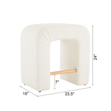Load image into Gallery viewer, Boucle Stool (Set of 2)