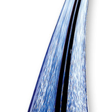 Load image into Gallery viewer, Murano Modern Abstract Tabletop Sculpture (376073) - Clear / Blue
