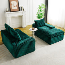 Load image into Gallery viewer, Modular Sofa, Convertible Twin Seat With Chaise Lounge