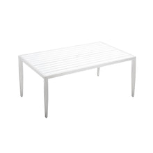 Load image into Gallery viewer, Outdoor Patio Dining Table With Tapered Feet & Umbrella Hole