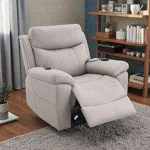 Load image into Gallery viewer, Chriki - Power Motion Recliner With Lift Heating Massage Chair - Beige