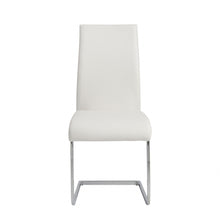 Load image into Gallery viewer, Upholstered Leather Dining Side Chairs (Set of 4) - White