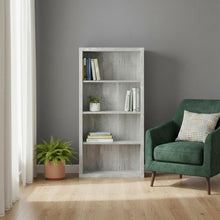 Load image into Gallery viewer, Four Tier Bookcase - Gray