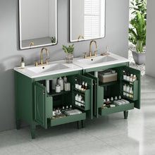 Load image into Gallery viewer, Bathroom Vanity With Sink With 2 Doors And Adjustable Shelf