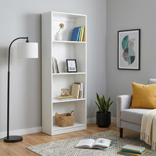 Load image into Gallery viewer, Four Tier Bookcase (546592) - White