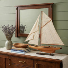 Load image into Gallery viewer, Hand Painted Model Boat (624668) - Light Brown / Beige