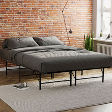 Load image into Gallery viewer, California King Size Bed Base, Mattress Foundation Bed Frame, Bedroom Furniture - Black