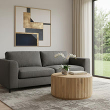 Load image into Gallery viewer, Wood Round Solid Coffee Table - Brown
