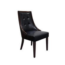 Load image into Gallery viewer, Clair - Tufted Dining Room Side Chair (Set of 2) - Dark Coffee / Black