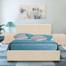 Load image into Gallery viewer, Two Drawers Nightstand - Beige