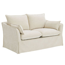 Load image into Gallery viewer, Shane - Loveseat With 2 Pillows - Beige Linen