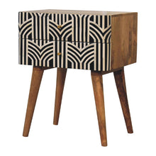 Load image into Gallery viewer, Edessa Bone Inlay Bedside