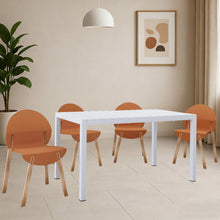 Load image into Gallery viewer, 4 Piece Set Of Single Chairs With Long Table
