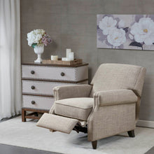 Load image into Gallery viewer, Julian - Push Back Recliner With Reclining Function - Sand