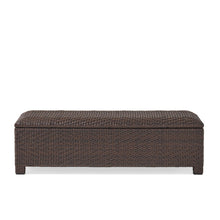 Load image into Gallery viewer, Santiago - Wicker Storage Bench - Brown Multi