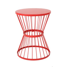 Load image into Gallery viewer, Lassen - Modern Outdoor Side Table With Hourglass Design
