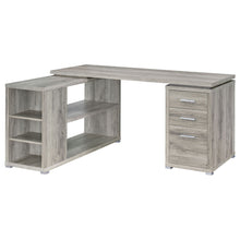 Load image into Gallery viewer, Tona - L-Shape Computer Desk With 3 Drawers And 5 Shelves