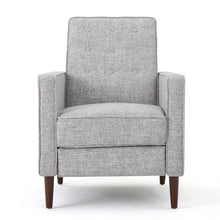 Load image into Gallery viewer, Upholstered Fabric Recliner With Button Tufted (Set of 2) - Light Gray