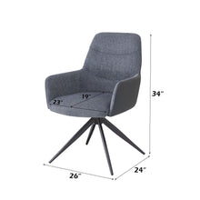 Load image into Gallery viewer, Hester - Arm Chair (Set of 2) - Gray
