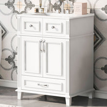 Load image into Gallery viewer, Bathroom Vanity With Sink, Storage Cabinet