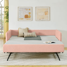 Load image into Gallery viewer, Upholstered Daybed With Pop Up Trundle